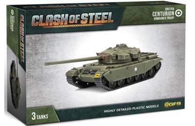 Clash of Steel - Centurion Armoured Troop (x3 Plastic) - EN