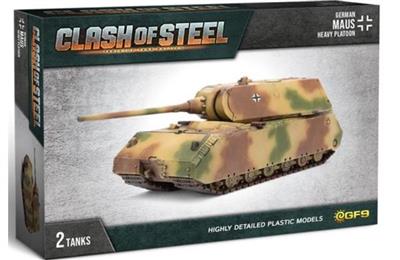 Clash of Steel - Maus Heavy Tank Platoon (x2 Plastic) - EN