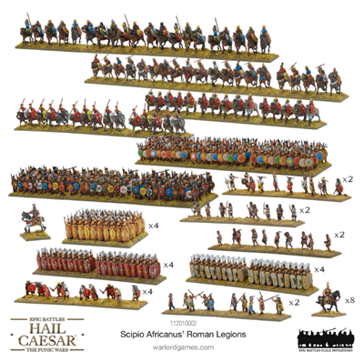 Hail Caesar Epic Battles: Scipio Africanus Roman Legions - EN