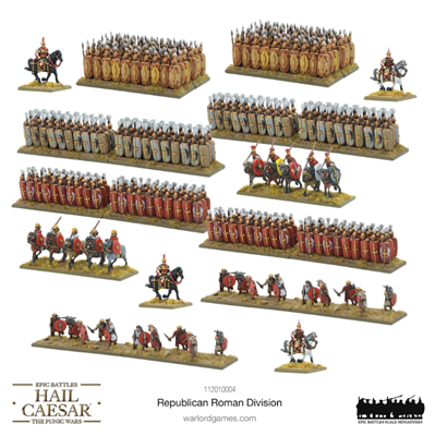 Hail Caesar Epic Battles: Republican Roman Division - EN