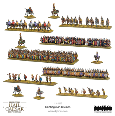 Hail Caesar Epic Battles: Carthaginian Division - EN