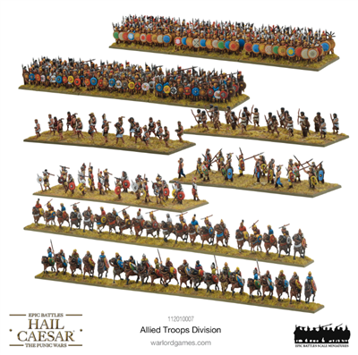 Hail Caesar Epic Battles: Allied Troops Division - EN