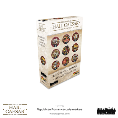 Hail Caesar Epic Battles: Republican Roman Casualty Markers - EN