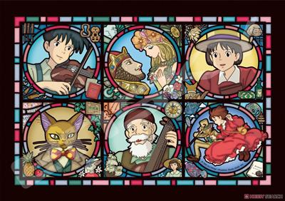 Stained glass Puzzle 208P Characters gallery - Whisper of the Heart
