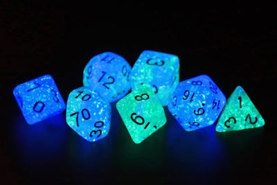 Sirius Dice - Dice Set - Frosted Glowworm