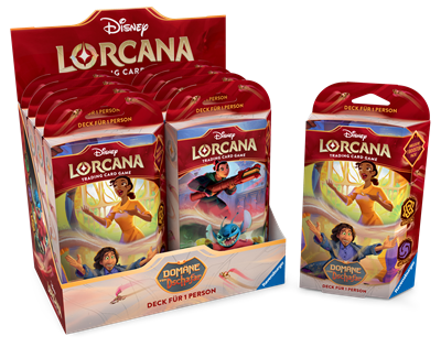 Disney Lorcana: Domäne von Dschafar - Starter Deck Display (8 pcs) - DE