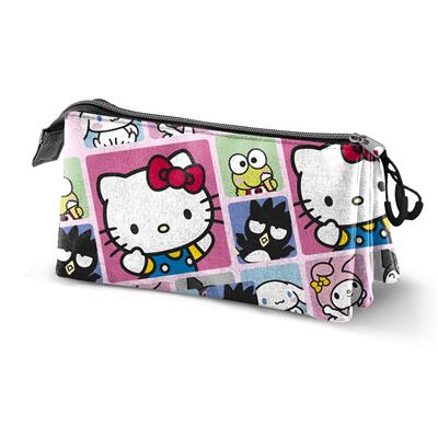 HELLO KITTY Triple Pencil Case Panels