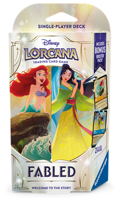 Disney Lorcana: Fabled - Starter Deck Display (8 pcs) - EN