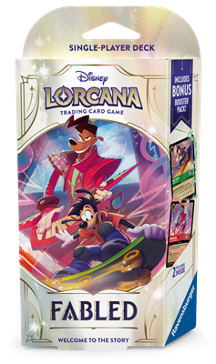 Disney Lorcana: Fabled - Starter Deck Display (8 pcs) - EN