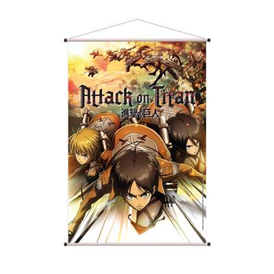 Attack on Titan - Eren, Mikasa & Armin - Wallscroll - 60x90cm