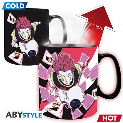 HUNTER X HUNTER - Mug Heat Change - 460ml- Gon & Hisoka - cardboard