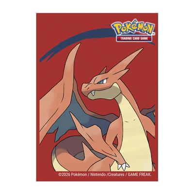 UP - Mega Charizard Y 65ct Deck Protector Sleeves for the Pokémon Trading Card Game