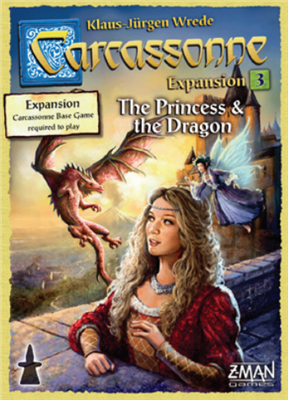 Carcassonne - Exp: 3 - The Princess and the Dragon - EN