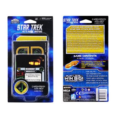 Star Trek: Attack Wing - Cardassian ATR-4107 (Wave 1) Card Pack - EN