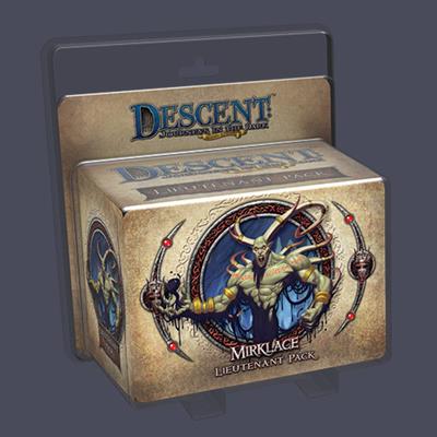 FFG - Descent 2nd Ed: Gargan Mirklace Lieutenant - EN