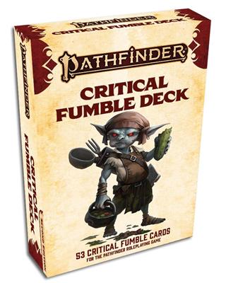 Pathfinder Critical Fumble Deck 2nd Edition - EN