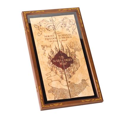 Harry Potter - Marauders Map - Display Case