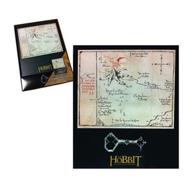 The Hobbit - Thorin's Key and Map Black Small key