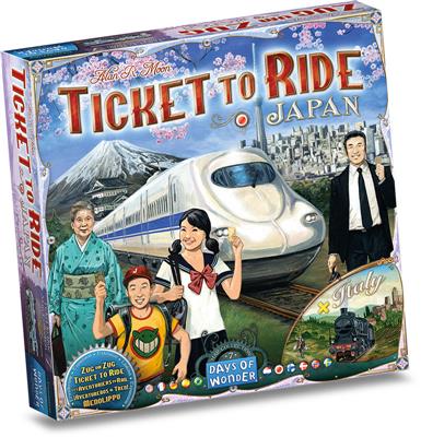 Ticket to Ride – Japan and Italy - BR/DA/DE/EN/ES/FI/FR/JP/NL/NO/SW