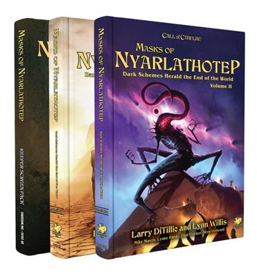 Call of Cthulhu RPG - Masks of Nyarathotep - Slipcase Set - EN