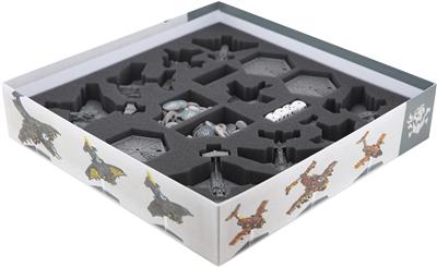 Feldherr foam set for Aeronautica Imperialis: Wings of Vengeance board game box