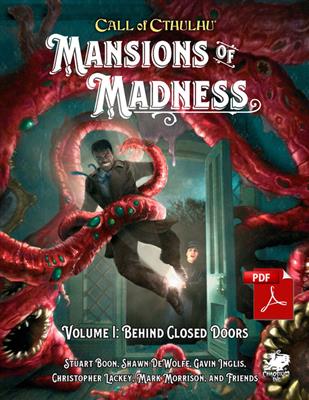 Call of Cthulhu RPG - Mansions of Madness Vol.I Behind Closed Doors - EN