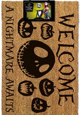 Pyramid Door Mats - Nightmare Before Christmas (A Nightmare Awaits)