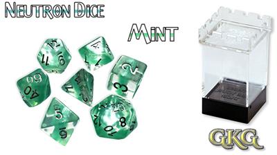 Neutron Dice Mint (7 Dice Set)