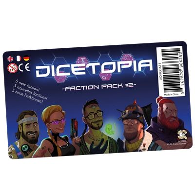 Dicetopia: Faction Pack #2 - EN/FR/DE