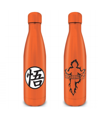Pyramid Metal Drinks Bottles - Dragon Ball Z (Goku Kanji)