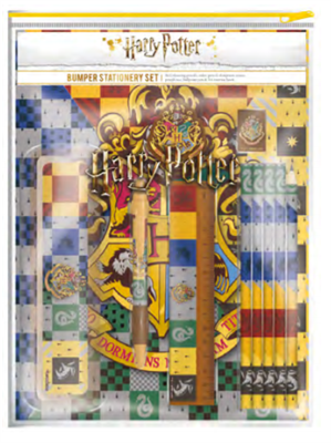 Pyramid Bumper Stationery Sets - Harry Potter (House Crests)