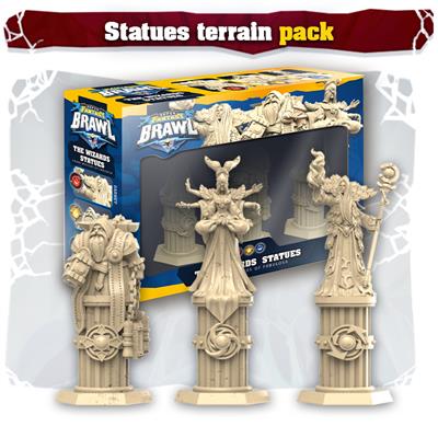 Super Fantasy Brawl - The Wizards' Statues Expansion - EN
