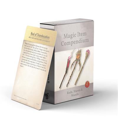 Magic Item Compendium: Rods, Staffs and Wands - EN
