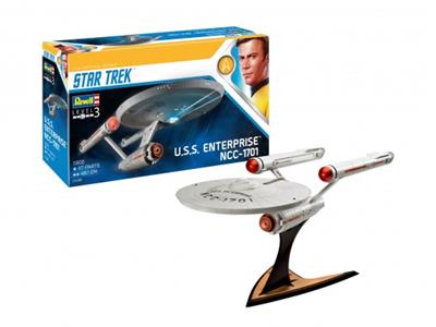 Revell: Star Trek - U.S.S. Enterprise NCC-1701 (TOS) (1:600) - EN/DE/FR/NL/ES/IT