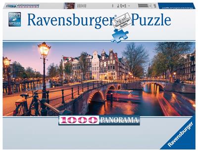 Ravensburger Puzzle - Abend in Amsterdam 1000pc