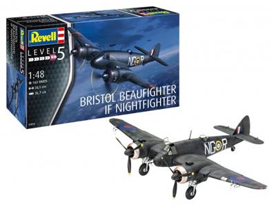 Revell: Beaufighter IF Nightfighter (1:48) - EN/DE/FR/NL/ES/IT