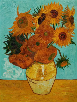 Puzzle: Van Gogh - Vase mit Sonnenblumen (1000 Teile)