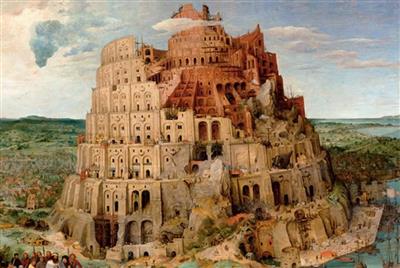 Puzzle: Bruegel - Turm von Babel (1000 Teile)