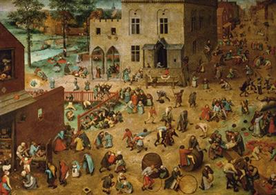 Puzzle: Bruegel - Kinderspiele (1000 Teile)