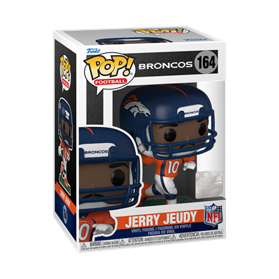 Funko POP! NFL: Broncos- Jerry Jeudy (Home Uniform)