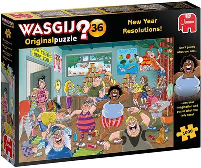 Wasgij Original 36 - Gute Vorsätze fürs neue Jahr! - 1000 Teile