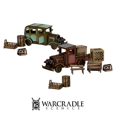 Warcradle Scenics: Dunsmouth - Traders' Gear