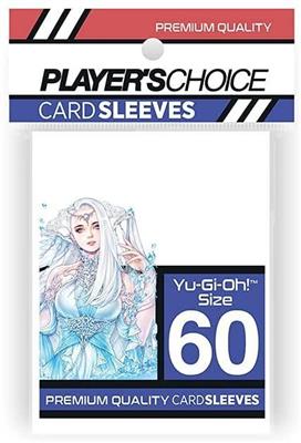 Player's Choice Premium Yu-Gi-Oh! Sized Card Sleeves - White (60 Sleeves)