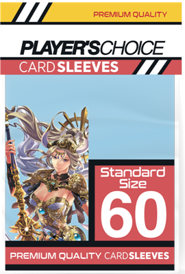 Player's Choice Premium Standard Sized Card Sleeves - Powder Blue (60 Sleeves)