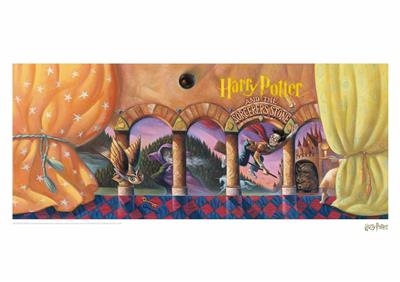 Harry Potter Philosopher's Stone Book Cover Artwork