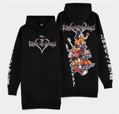 Kingdom Hearts - Kingdom Family - Women's Hoodie Dress