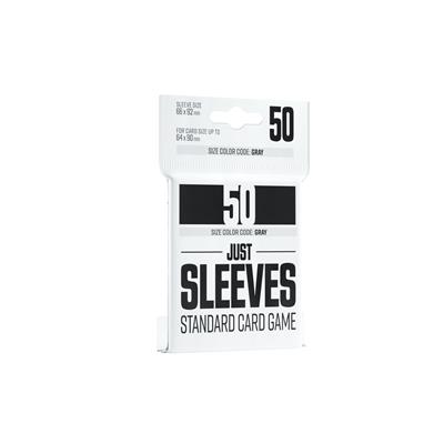 Just Sleeves - Standard Card Game Black (50 Sleeves)