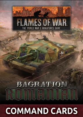 Flames Of War - Bagration: Romanian Command Card Pack (27x Cards) - EN