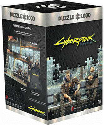 Cyberpunk 2077: Metro Puzzle 1000