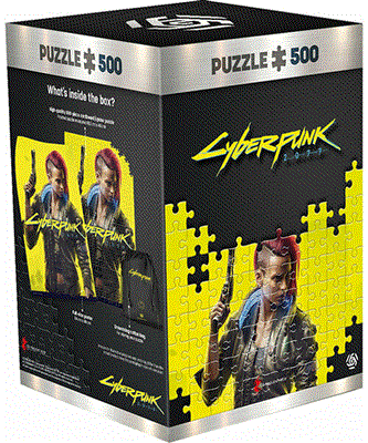 Cyberpunk 2077: Keyart Female V Puzzle 500
